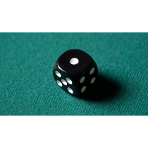 REPLACEMENT DIE BLACK (GIMMICKED) FOR MENTAL DICE by Tony Anverdi