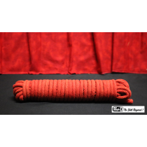 Cotton Rope (Red) 50 ft by Mr. Magic / 8 mm 15m