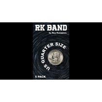 RK Bands Quarter Dollar Size For Flipper coins (5 per package)