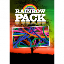Joe Rindfleisch's Rainbow Rubber Bands (Rainbow Pack Size 19) by Joe Rindfleisch