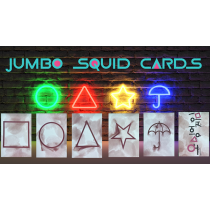 SQUID CARDS STAGE SIZE (Gimmicks and Online Instruction) by Matthew Wright