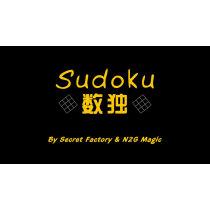Sudoku (Gimmicks and Online Instructions) by Secret Factory & N2G Magic.