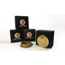 Replica Golden Morgan TUC plus 3 coins (Gimmicks and Online Instructions) by Tango Magic