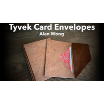 Tyvek Card Envelopes 10 pk. BROWN by Alan Wong