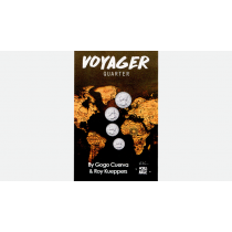 Voyager US Quarter (Gimmick and Online Instruction) by GoGo Cuerva / Matrix Routine
