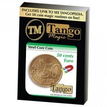 Steel Core Coin (50 Cent Euro) by Tango -Trick (E0022)- mit Stahlkern