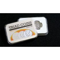 Triad Coins (UK Gimmick and Online Video Instructions) by Joshua Jay and Vanishing Inc.