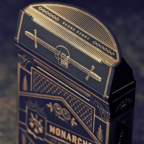 Monarch Playing Cards by Theory 11 schwarz