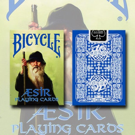 Bicycle Blue Aesir Viking Gods Deck (blau) by US Playing Card Co.