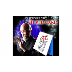 Cardiographic LITE RED CARD by Martin Lewis 