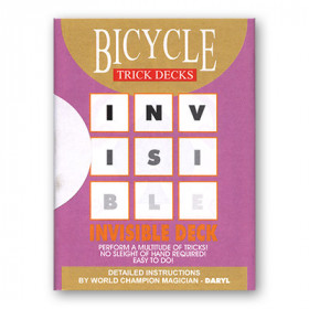 Invisible Deck Bicycle Mandolin (blue)