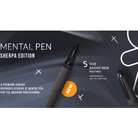 Mental Pen Sherpa Limited Edition by João Miranda and Gustavo 
