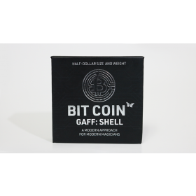 Bit Coin Shell (Silver) by SansMinds Creative Lab