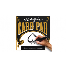 CARD PAD RED (Gimmicks and Online Instructions) by Daniel & Gustavo Raley 