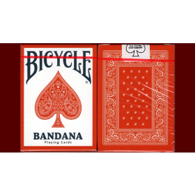 Bicycle Bandana Stripper (Red) Playing Cards