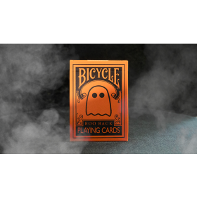 Bicycle Boo Back Playing Cards (Orange)