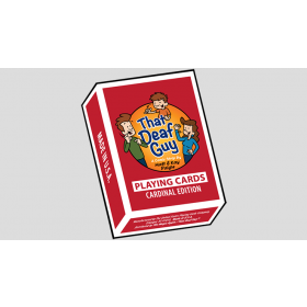 That Deaf Guy RED Cardinal Edition Playing Cards