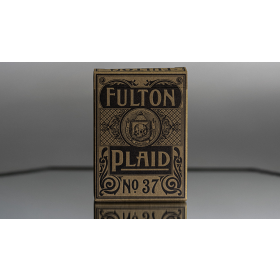 Fulton Plaid (Bourbon Brown)  Playing Cards