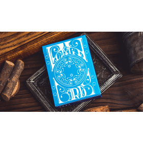 Smoke & Mirrors V9 (Blue Edition) Playing Cards by Dan & Dave