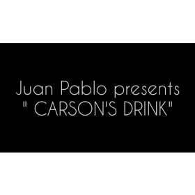 CARSON'S DRINK (Gimmicks and Online Instructions) by Juan Pablo