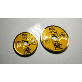CHINESE COIN YELLOW LARGE by N2G