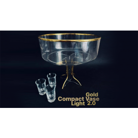Compact Vase Light GOLD by Victor Voitko