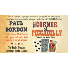 The Corner of Piccadilly (Tarot Size plus online instruction) by Paul Gordon