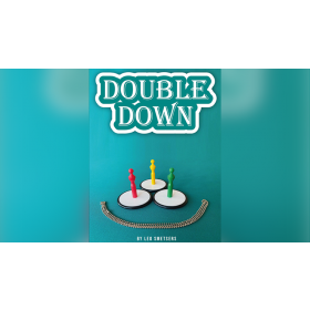 Double Down (Gimmicks and Online Instructions) by Leo Smetsers