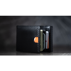 FPS Zeta Wallet Black (Gimmicks and Online Instructions) by Magic Firm 