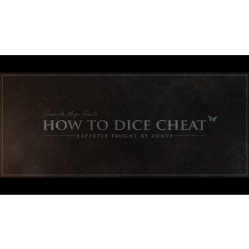 Limited How to Cheat at Dice Yellow Leather (Props and Online Instructions)  by Zonte and SansMinds