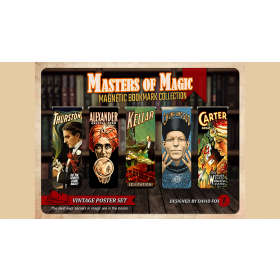 Masters of Magic Bookmarks Set 1. by David Fox - Trick