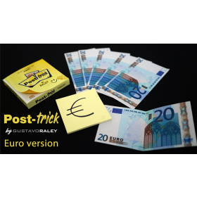POST TRICK EURO (Gimmicks and Online Instructions) by Gustavo Raley