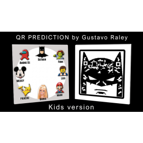 QR PREDICTION BATMAN (Gimmicks and Online Instructions) by Gustavo Raley