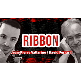 RIBBON CAAN BLUE (Gimmicks and Online Instructions) by Jean-Pierre Vallarino