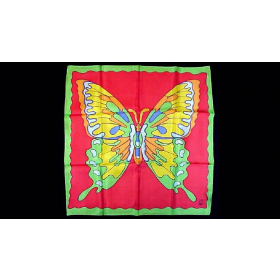 Rice Picture Silk 18" (Butterfly) by Silk King Studios - Seidentuch
