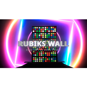 RUBIKS WALL Complete Set by Bond Lee (Two Part Item)