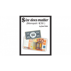 Size Does Matter MONOPOLY EURO (Gimmicks and Online Instructions) by Juan Pablo Magic