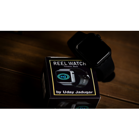 REEL WATCH Titanium Black with black band smart watch (KEVLAR) by Uday Jadugar 