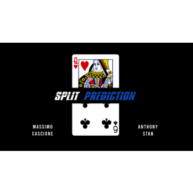 Split Prediction Blue (Gimmicks and online instructions) by Massimo Cascione & Anthony Stan