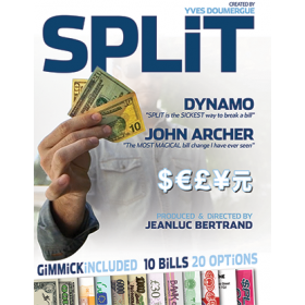 Split (Gimmicks and Online Instructions) by Yves Doumergue and JeanLuc Bertrand 