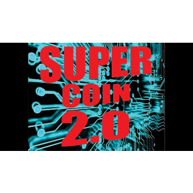 SUPER COIN 2.0 (Gimmicks and Online Instructions) by Mago Flash
