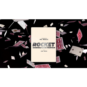 THE ROCKET Card Fountain RIGHT HANDED (Wireless Remote Version) by Bond Lee