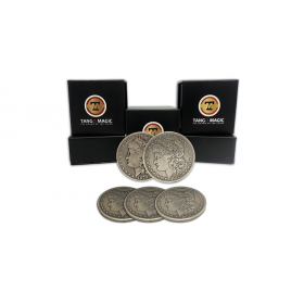 Replica Morgan TUC plus 3 coins (Gimmicks and Online Instructions) by Tango Magic - RP002