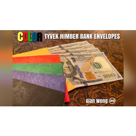 Tyvek Himber Bank Envelope COLOR SET by Alan Wong 