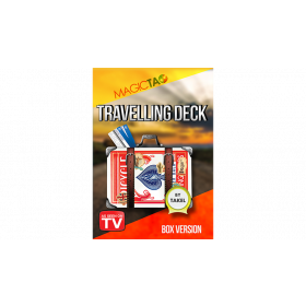  Travelling Deck Box Version Red (Gimmick and Online Instructions) by Takel 