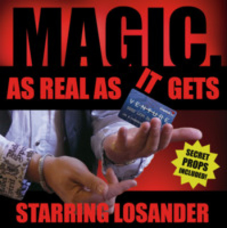 As real as it gets by Losander (DVD & Gimmick)