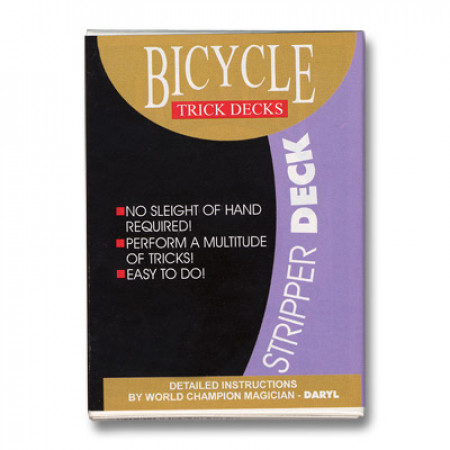 Stripper Deck Bicycle rot by US Playing Card 