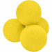 1.5" Schaumstoffbälle 4 cm - (Super Soft) gelb